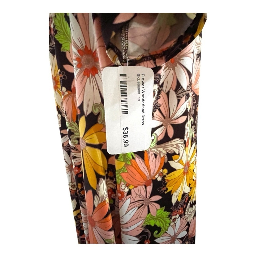 Emerald Women’s Floral Wonderland Dress - Size 1X - Picture 5 of 7